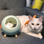 Thumbnail of LED Cat Light USB Touch Night Llight Bionic Cat Stepless Dimming Atmosphere Night Light Room Decoration Lamp Holiday Gift