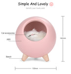 Thumbnail of LED Cat Light USB Touch Night Llight Bionic Cat Stepless Dimming Atmosphere Night Light Room Decoration Lamp Holiday Gift