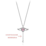 Thumbnail of Heart Wings Necklace
