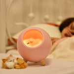 Thumbnail of LED Cat Light USB Touch Night Llight Bionic Cat Stepless Dimming Atmosphere Night Light Room Decoration Lamp Holiday Gift
